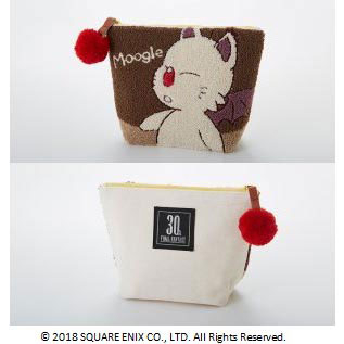 FINAL FANTASY - Sagara Embroidery Pouch: Moogle