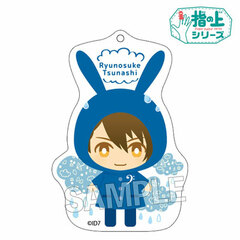 Idolish7 - Yubi no Ue Series Design ver. Rainy Day Acrylic Keychain: Ryunosuke Tsunashi