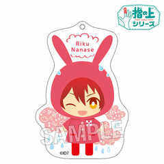 Idolish7 - Yubi no Ue Series Design ver. Rainy Day Acrylic Keychain: Riku Nanase