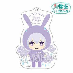 Idolish7 - Yubi no Ue Series Design ver. Rainy Day Acrylic Keychain: Sogo Osaka