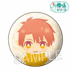 Idolish7 - Yubi no Ue Series Design ver. Rainy Day Can Badge: Mitsuki Izumi