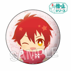Idolish7 - Yubi no Ue Series Design ver. Rainy Day Can Badge: Riku Nanase