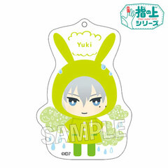 Idolish7 - Yubi no Ue Series Design ver. Rainy Day Acrylic Keychain: Yuki