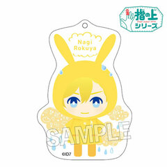 Idolish7 - Yubi no Ue Series Design ver. Rainy Day Acrylic Keychain: Nagi Rokuya