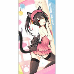 Date A Live Original Ver. Nekomimi Kurumi 120cm Big Towel