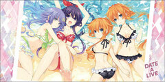 Date A Live Original Ver. Heroine Group 120cm Big Towel Tropical Ver. (Tohka, Miku, Kaguya, Yuzuru)
