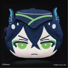 Disney Twisted Wonderland Omanjuu FukaFuka Pouch 19. Malleus