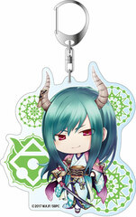 Sengoku Night Blood - Deka Keychain: Motonari Mori