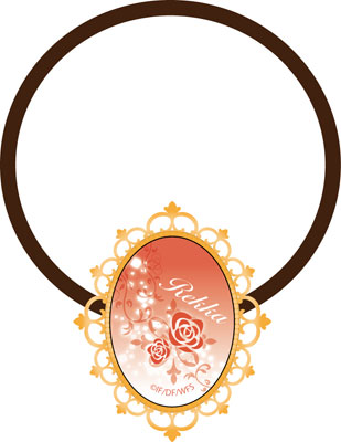 Library Cross Infinite - Jewel Hair Tie: Rekka