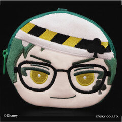 Disney Twisted Wonderland Omanjuu FukaFuka Pouch 5. Trey
