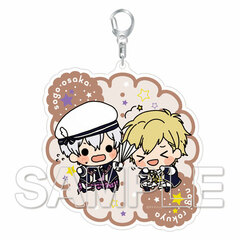 Idolish7 - Nikoichi FukaFuka Keychain: Sogo & Nagi