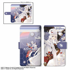 Azur Lane Book-style Smartphone Case L Size Ver.4 Design 01 (Enterprise)
