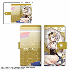 Azur Lane Book-style Smartphone Case L Size Ver.4 Design 02 (Hood)