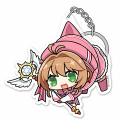 Cardcaptor Sakura Clear Card Hen Sakura Kinomoto Acrylic Pinched Keychain