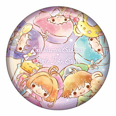 Cardcaptor Sakura x Little Twin Stars Tin Badge Group