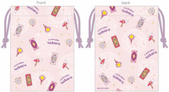 Cardcaptor Sakura Mini Drawstring Bag Icon Pink