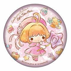 Cardcaptor Sakura x Little Twin Stars Tin Badge Sakura