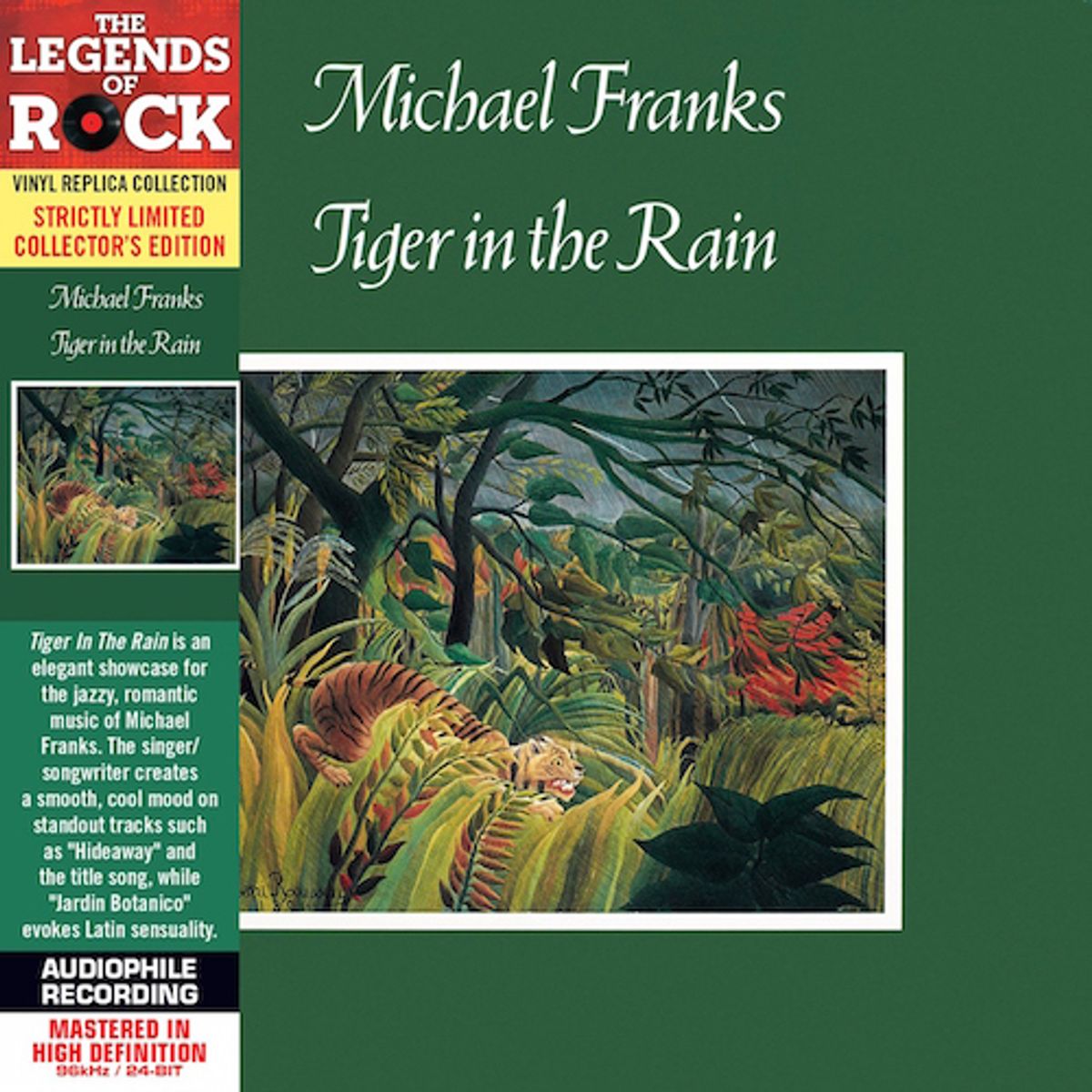 Tiger In The Rain (CD)
