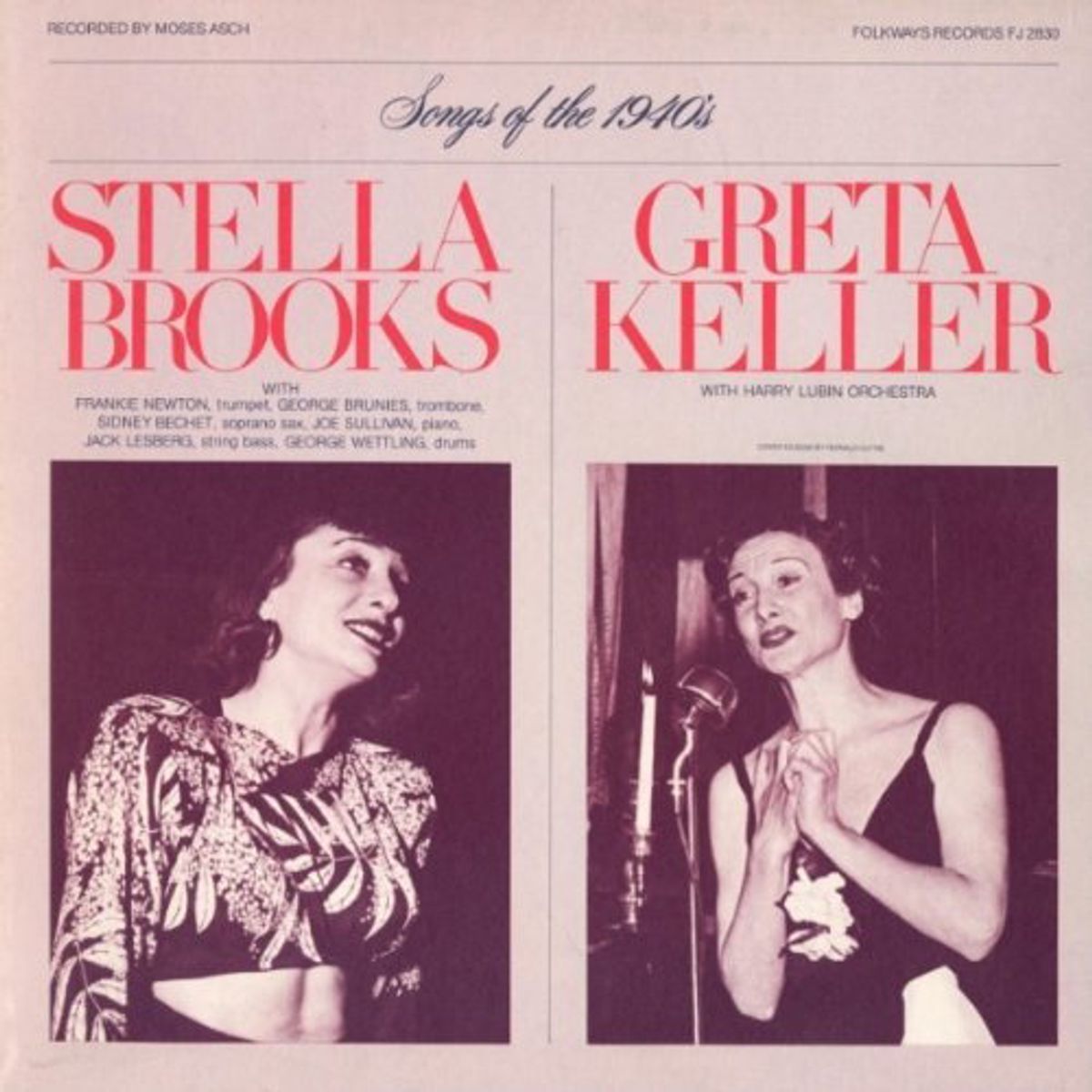 Diverse Songs & Moods Of The 1940s (CD)