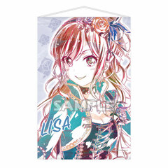 BanG Dream! Girls Band Party! Ani-Art B2 Wall Scroll Lisa Imai (Roselia)