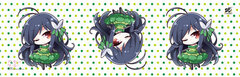 Dengeki Bunko 25th Anniversary Long Cushion Cover Vegetable Clothes, Accel World