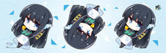 Dengeki Bunko 25th Anniversary Long Cushion Cover Vegetable, Mahouka Koukou no Rettousei
