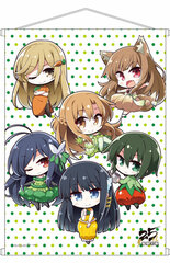 Dengeki Bunko 25th Anniversary B2 Wall Scroll Vegetable Clothes, Everyone