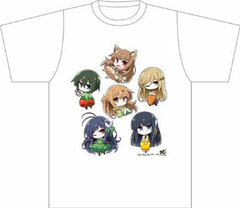 Dengeki Bunko 25th Anniversary T-shirt Vegetable Clothes, Everyone