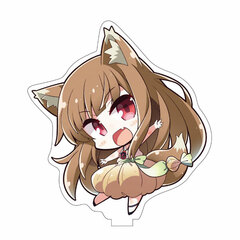 Dengeki Bunko 25th Anniversary Acrylic Stand (Small) Vegetable Clothes, Spice and Wolf