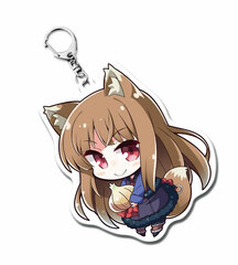 Dengeki Bunko 25th Anniversary Acrylic Keychain Vegetable, Spice and Wolf