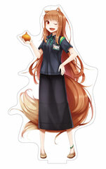Dengeki Bunko 25th Anniversary Acrylic Stand (Small) NewDays Uniform, Spice and Wolf