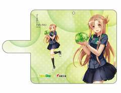 Dengeki Bunko 25th Anniversary Book-style Smartphone Case NewDays Uniform, Sword Art Online