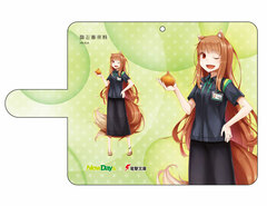 Dengeki Bunko 25th Anniversary Book-style Smartphone Case NewDays Uniform, Spice and Wolf