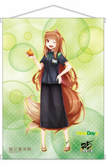Dengeki Bunko 25th Anniversary B2 Wall Scroll NewDays Uniform, Spice and Wolf