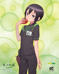 Dengeki Bunko 25th Anniversary Canvas Panel NewDays Uniform, Kino no Tabi