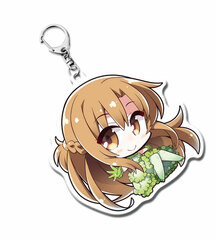 Dengeki Bunko 25th Anniversary Acrylic Keychain Vegetable Clothes, Sword Art Online