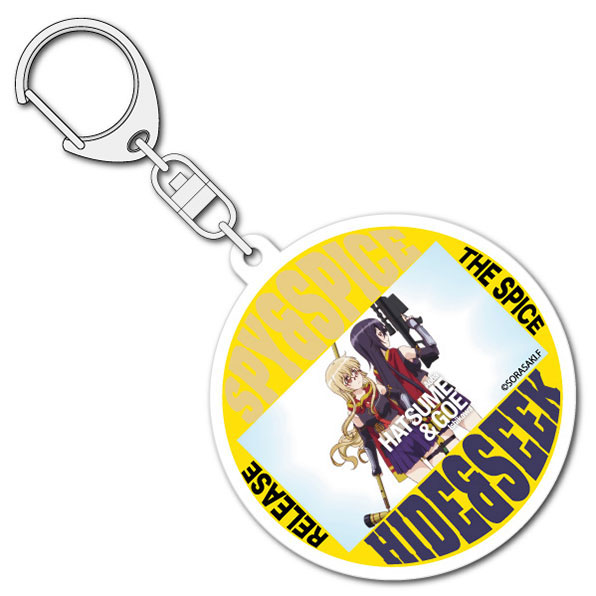 RELEASE THE SPYCE Acrylic Keychain Hatsume & Goe