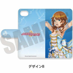 Tokimeki Idol Book-style Smartphone Case (iPhone 6Plus/6sPlus/7Plus/8Plus) B / Minato Tsukishima