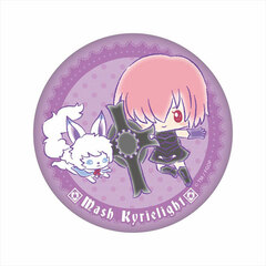 Fate/Grand Order x Sanrio Punipuni Tin Badge Mash Kyrielight ver.