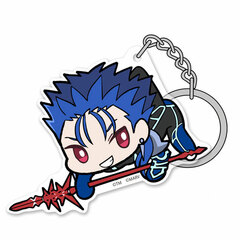 Fate/EXTELLA LINK Cu Chulainn Acrylic Pinched Keychain