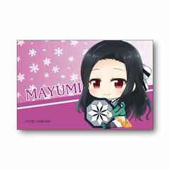 Gyugyutto BIG Square Tin Badge Mahouka Koukou no Rettousei The Movie: Hoshi wo Yobu Shoujo Mayumi Saegusa