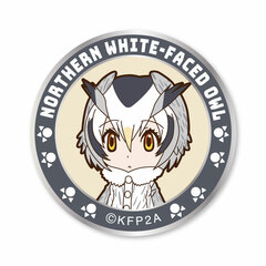 Kemono Friends Northern White-faced Owl Patch (Detachable)