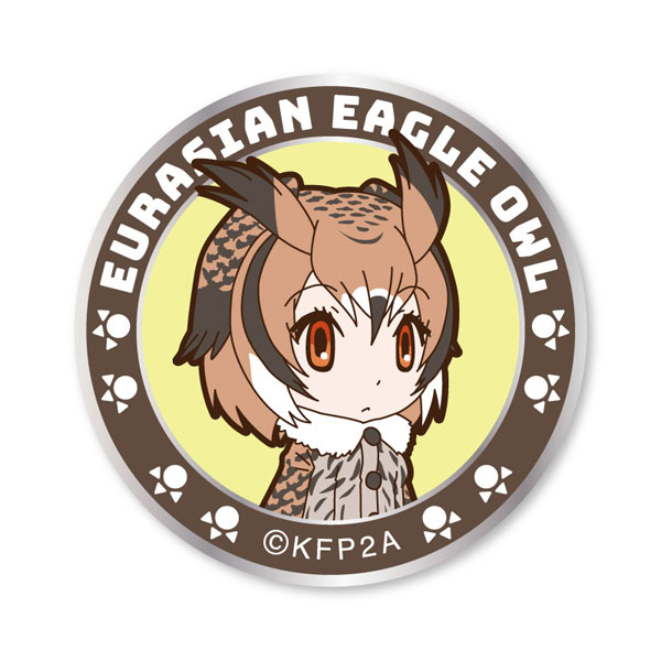 Kemono Friends Eurasian Eagle Owl Patch (Detachable)