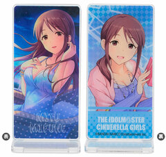 THE IDOLM@STER CINDERELLA GIRLS Acrylic Clip Holder Stand Miyu Mifune