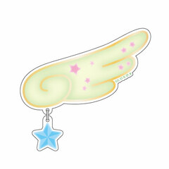 Cardcaptor Sakura: Clear Card Acrylic Brooch Yukito-san ga Kureta Brooch