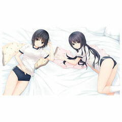 Coffee Kizoku Sensei New Illustration Play Mat (Sumika Aoyama & Rika Shiramine /P.E. Uniform)