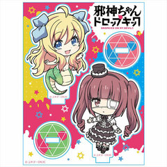 Dropkick on My Devil! Pair Acrylic Stand Jashin-chan, Yurine Hanazono