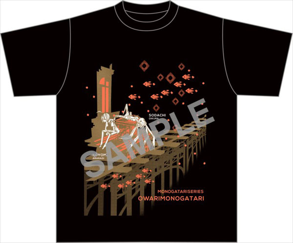 <Monogatari> Series T-shirt Owarimonogatari 3 Remake ver.