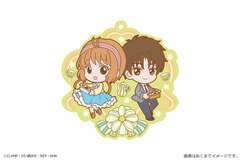 Cardcaptor Sakura: Clear Card Deka Rubber Strap Vol.3 01 Sakura & Syaoran