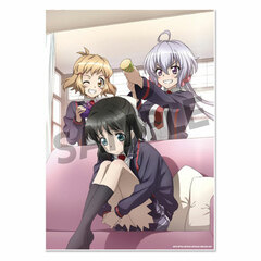 Senki Zessho Symphogear XD UNLIMITED Visual Acrylic Plate Birthday of Future 2017 (Hibiki & Chris & Miku)
